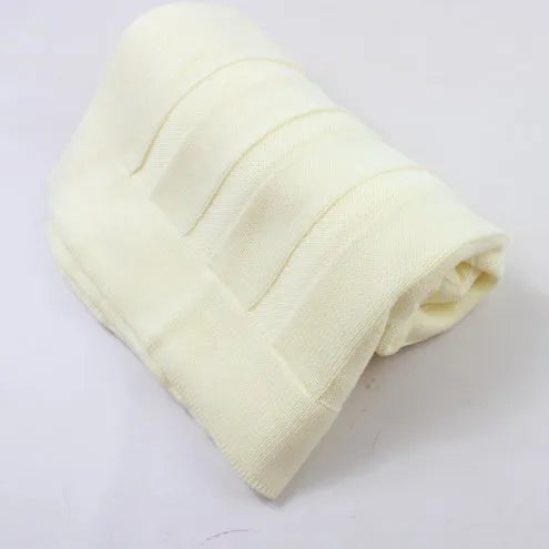 Basic Knit Blanket (Sold Separately) – Yellow