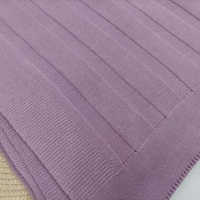 Basic Knit Blanket (Sold Separately) – Lilac