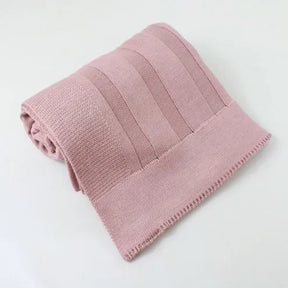 Basic Knit Blanket (Sold Separately) – Rosé
